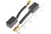 Угольные щетки 05-107 аналог DeWALT перфоратор 6.5*7.5*12мм