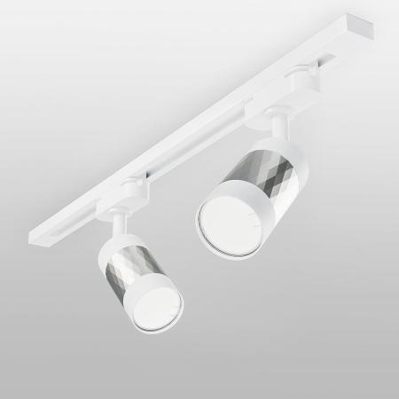 Светильник трековый MRL1007 Mizar Белый/серебро GU10 "ES"