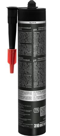 Герметик TYTAN Professional каучуковый, для кровли, чёрный, 310мл