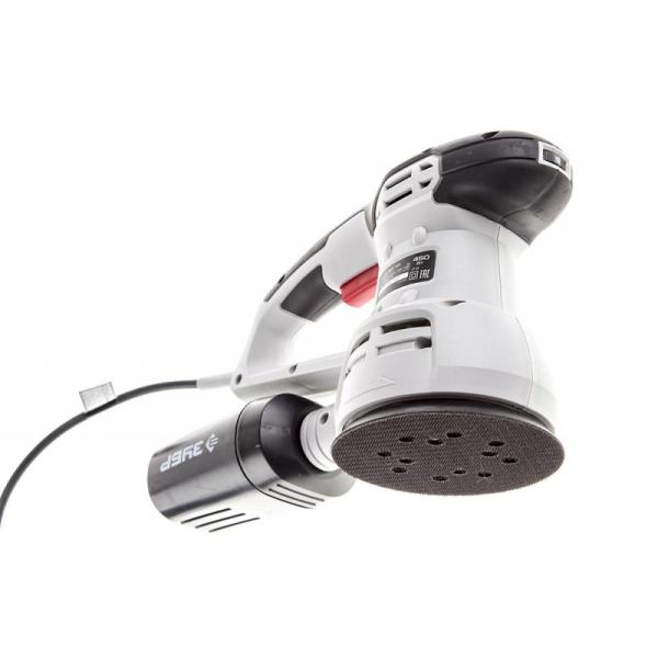 Машина орбитально-шлифовальная ЗУБР ЗОШМ-450-125 450Вт