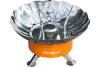 Мини-плита газовая с пьезоподжигом, с ветрозащитой, круглая РемоКолор