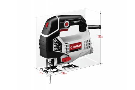 Лобзик электрический ЗУБР Л-710 710Вт