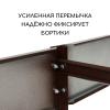 Грядка оцинкованная 200 х 100 х 15 см, коричневый 9460078