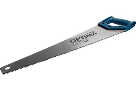 Пила по дереву OPTIMA, 500мм шаг 3,5мм 7-8TPI, 3D-заточка РемоКолор