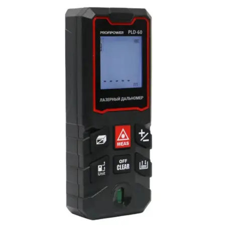 Дальномер лазерный PROFIPOWER PLD-60 60метров Е0268