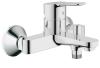 Смеситель для ванной GROHE 23334000 BAU EDGE хром @