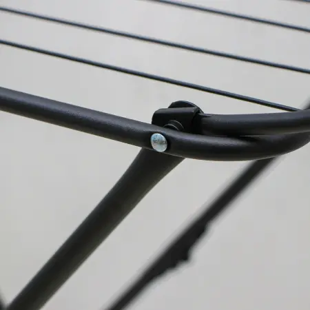 Сушилка для белья напольная 20м черная (СБ2Ч) НИКА, (СБ2Ч)