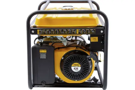 Генератор бензиновый GE-6900, 5,5 кВт, 220В/50Гц, 25 л, ручной старт// Denzel