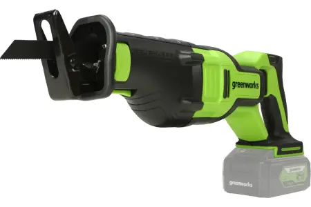 Пила сабельная аккумуляторная бесщеточная Greenworks 24В (без АКБ и ЗУ)