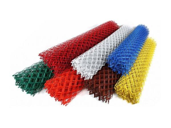 Сетка рабица ПВХ покрытие 50*50 (1,5х10м) 2,5 мм - Зеленая