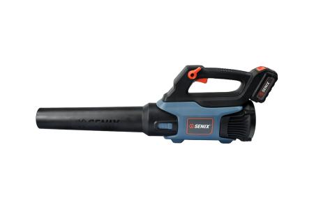 Воздуходувка аккумуляторная Senix BLAX2-M1-EU, X2 20V, 162 км/ч, 1акб*4.0Ач и зу*2А