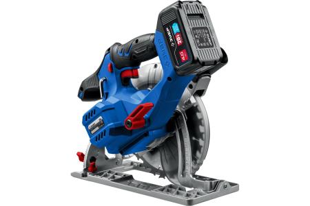 Бесщеточная пила циркулярная ЗУБР Профессионал СРВ-190-41, 20В, 1 АКБ, 4Ач