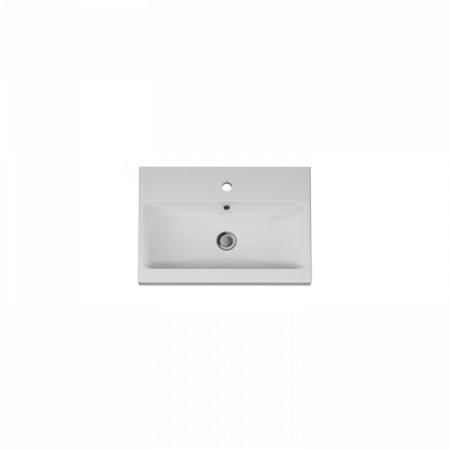 Раковина мебельная Am.Pm M90WCC0602WG Gem керамич, 60см, бел.гл.