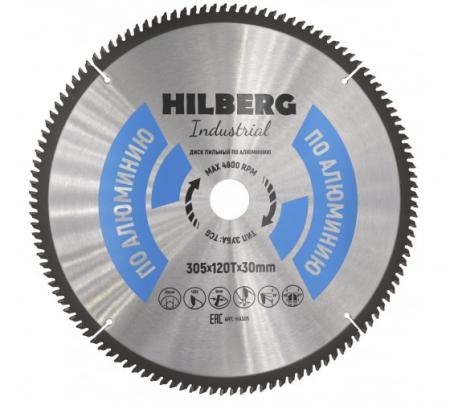 Диск пильный по алюминию Hilberg Ø305*30*120Т Industrial HА305