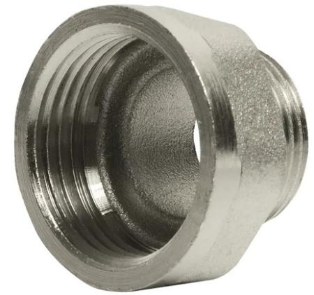 Переходник 1" - 3/4" вн/нар VRT® никель