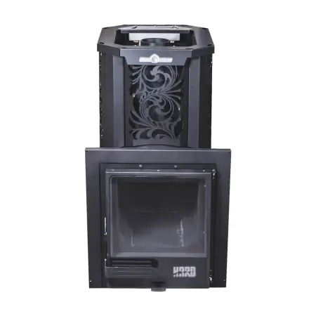 Печь HARD 20L "Хохлома" Панорама