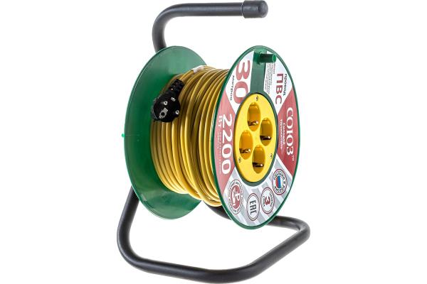 Удлинитель на катушке 4гн 30м с/з Союз 481S-3403