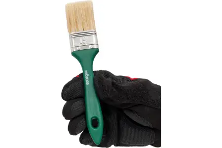 Кисть Mokke Profi плоская 38мм пласт. двухкомпон. ручка, натур. щетина