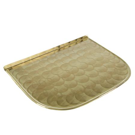 Притопочный лист 500*600 латунь