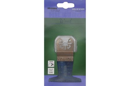 Полотно Hilberg для МФИ пильное по древесине Cr-V65*40*18TPI HR6648