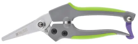 Секатор цветочный, 180 мм, металлические обрезиненные рукоятки// Palisad