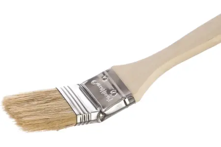 Кисть малярная радиаторная деревянная рукоятка, 1,5" РемоКолор