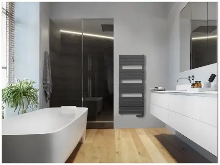 Полотенцесушитель Atlantic Adelis ANT 750 W Электро антрацит