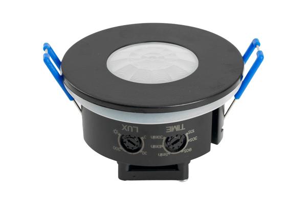 Датчик движения и освещенности 1200W 8m 120° гориз.360 верт.,черн, SEN55
