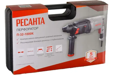 Перфоратор П-32-1000К Ресанта
