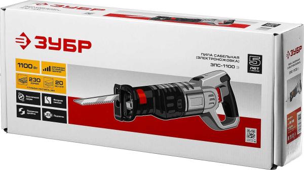 Пила сабельная (электроножовка) ЗУБР ЗПС-1100 Э 1100Вт