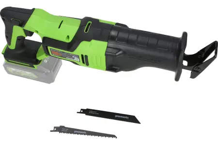 Пила сабельная аккумуляторная бесщеточная Greenworks 24В (без АКБ и ЗУ)
