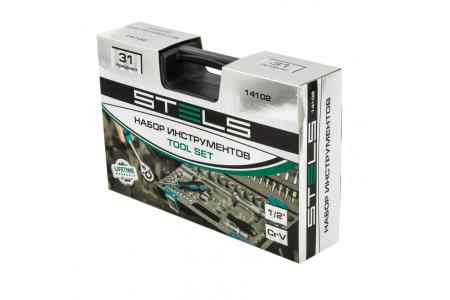 Набор инструментов STELS 31 предмет, 1/2", CrV 