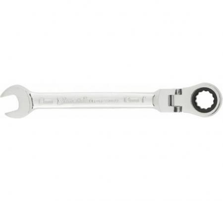Ключ комбинированный трещоточный MATRIX 13мм Crv, зерк. хром
