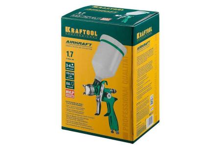 Краскопульт пневматический KRAFTOOL AirKraft 1,7мм