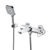 Смеситель для ванной LEMARK монолит. LM3914C PRIZMA