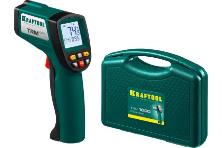 Пирометр инфракрасный, -50°С +950°С, ТRM-1000, KRAFTOOL