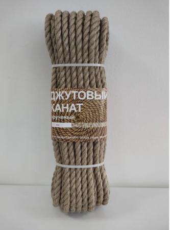 Канат джутовый крученый LANEX 8мм 20м