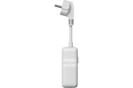 Удлинитель с сетевым фильтром 3х0.3м 10А 2USB+IUSB 2500Вт ПВС 3*1 компакт бел. КОСМОС