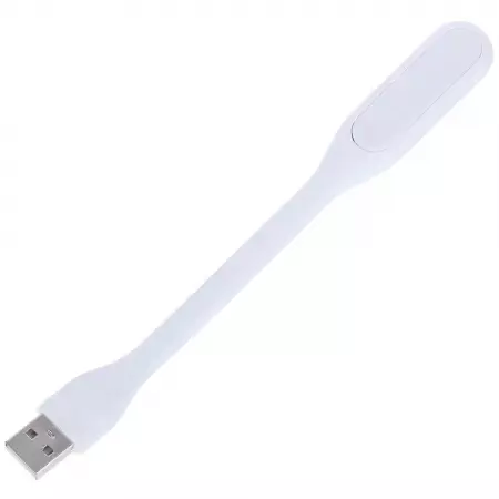 Фонарь-светильник переносной TDL-541 White Uniel, прорез. корпус, 6LED, питание от USB-порта, белый
