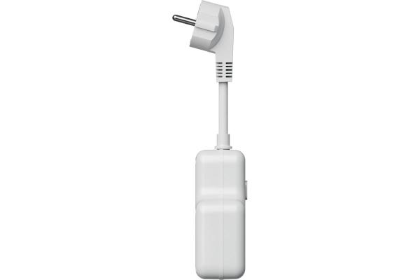 Удлинитель с сетевым фильтром 3х0.3м 10А 2USB+IUSB 2500Вт ПВС 3*1 компакт бел. КОСМОС