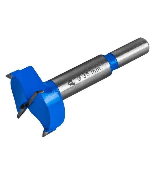 Сверло петельное Форстнера ПРАКТИКА 35мм, твердосплавное, (1шт), блистер