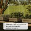 Грядка оцинкованная 195 х 100 х 34 см УС "Greengo" 1822873