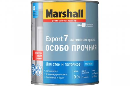 Краска Marshall EXPORT-7 BW 0.9 л