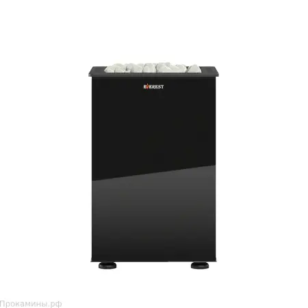 Электрокаменка EVEREST "BLACK CRYSTAL" S90 (пульт управления в комплекте)