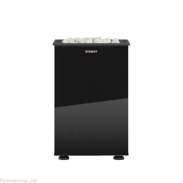 Электрокаменка EVEREST "BLACK CRYSTAL" S90 (пульт управления в комплекте)