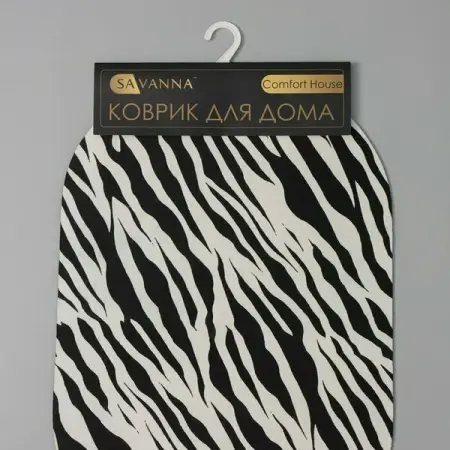 Набор ковриков для дома SAVANNA "Принт" 2 шт (40x120, 40x60см) 10709298