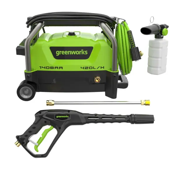 Мойка высокого давления электрическая Greenworks 1900Вт PW3140A1