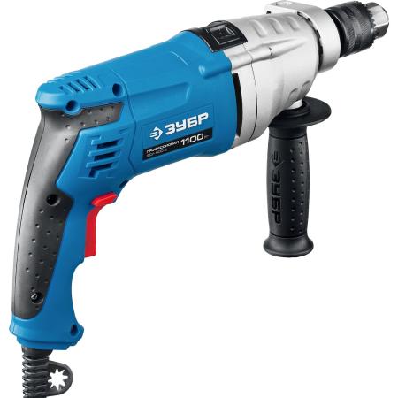 Дрель электрическая ЗУБР ЗДУ-1100-2 ЭРММ2 1100Вт