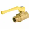 Кран газ шаровой 3/4'' вн/нар рукоятка 11Б27п БАЗ Standart PN40