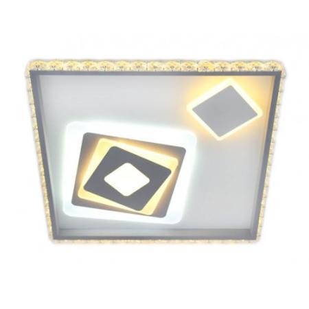 Потолочный светодиодный светильник с пультом FA248 WH белый 117W 500*500*75 (ПДУ РАДИО 2.4)